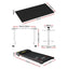 Artiss Treadmill 120cm Automatic Standing Desk with 400mm Electric Walking Pad