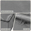 Artiss Under Bed Storage Containers X2 90L Boxes Organiser Clear Top Fabric Grey
