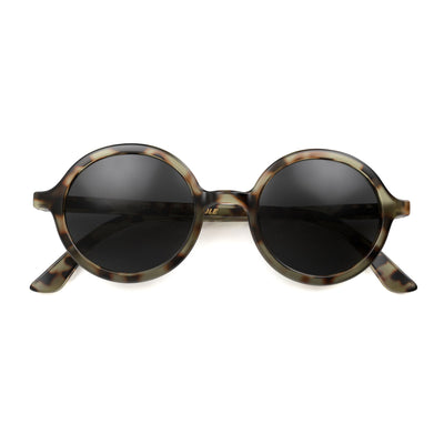 London Mole Artist Sunglasses Gloss Grey Tortoise Shell / Black