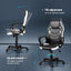Astiss Gaming Office Chair Desk Racing Computer Chairs Executive Home Black & White