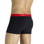 Authentic Bonds Mens Guyfront Trunks Underwear Shorts Black/Red