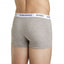 Authentic Bonds Mens Guyfront Trunks Underwear Shorts Grey/White