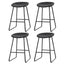 Artiss 4x Bar Stools Kitchen Dining Chairs Counter Stool PU Leather Metal