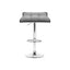 Artiss 4x Bar Stools Linen Padded Gas Lift