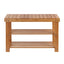 Artiss Bamboo Shoe Rack Wooden Seat Bench Organiser Shelf Stool