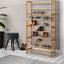 Artiss 10-Tier Bamboo Shoe Rack Wooden Shelf Stand Storage Organizer