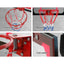 Everfit 23" Mini Basketball Hoop Backboard Door Wall Mounted Sports Kids Red