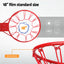 Everfit Basketball Ring Hoop Rim Goal Net 45CM