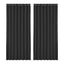 Artiss 2X Blockout Curtains Blackout Window Curtain Eyelet 300x230cm Black