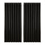 Artiss 2X Blockout Curtains Blackout Window Curtain Eyelet 300x230cm Black