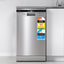 Devanti 10 Place Settings Freestanding Dishwasher Silver