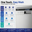 Devanti 10 Place Settings Freestanding Dishwasher Silver