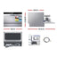 Devanti 6 Place Settings Benchtop Dishwasher Sliver