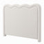 Artiss Boucle Bed Head Queen Size Upholstered Wavy Headboard Beige