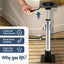 Seamanship Boat Seat Pedestal 55 - 75cm Adjustable Gas Lift 360 Degrees Swivel