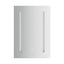 Bathroom Mirror Wall Cabinet LED Light Medicine Makeup Storage Shelves Organiser