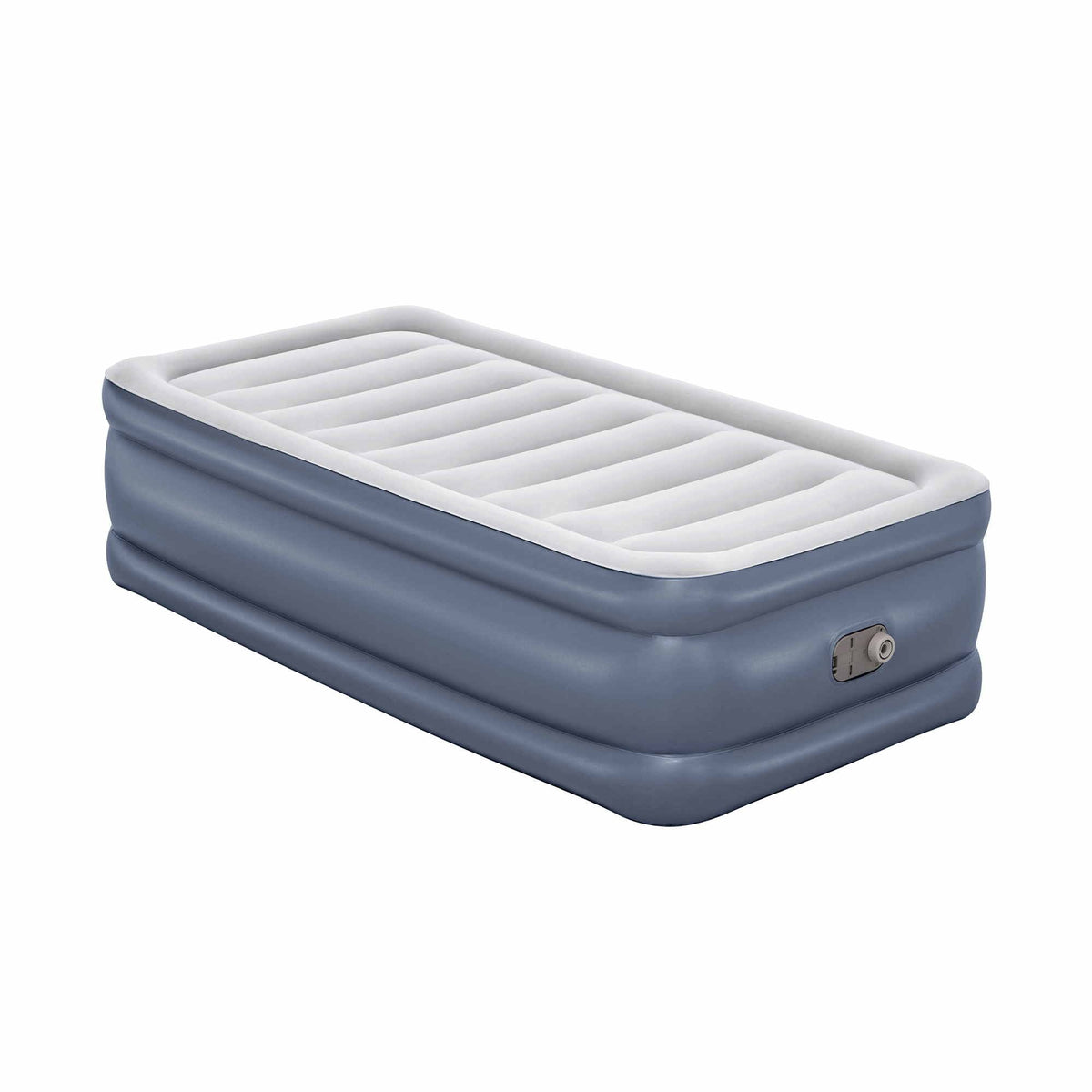 Bestway Single Air Mattress with Built-in Pump Tritech Inflatable Bed 51cm