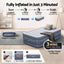 Bestway Single Air Mattress with Built-in Pump Tritech Inflatable Bed 51cm