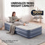 Bestway Single Air Mattress with Built-in Pump Tritech Inflatable Bed 51cm