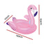 Bestway Flamingo Rider Ride On Float Floating Seat Pool Lounger 1.43Mx1.53M