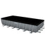 Bestway Swimming Pool 732x366x132cm Steel Frame Above Ground Pools Ladder 30045L
