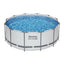Bestway 366cm Swimming Pool Above Ground Pools Round Filter Pump Cover Ladder
