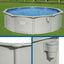 Bestway Swimming Pool Steel Frame Round Pool Set 457cm w/ Filter Ladder 17430L