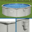 Bestway Swimming Pool Steel Frame Round Pool Set 457cm w/ Filter Ladder 17430L