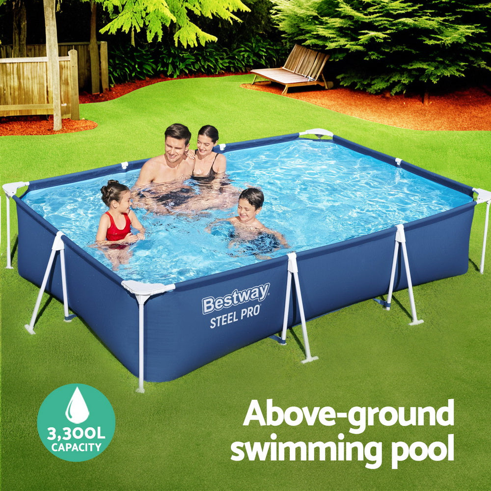 Bestway Steel Above Ground Swimming Pool