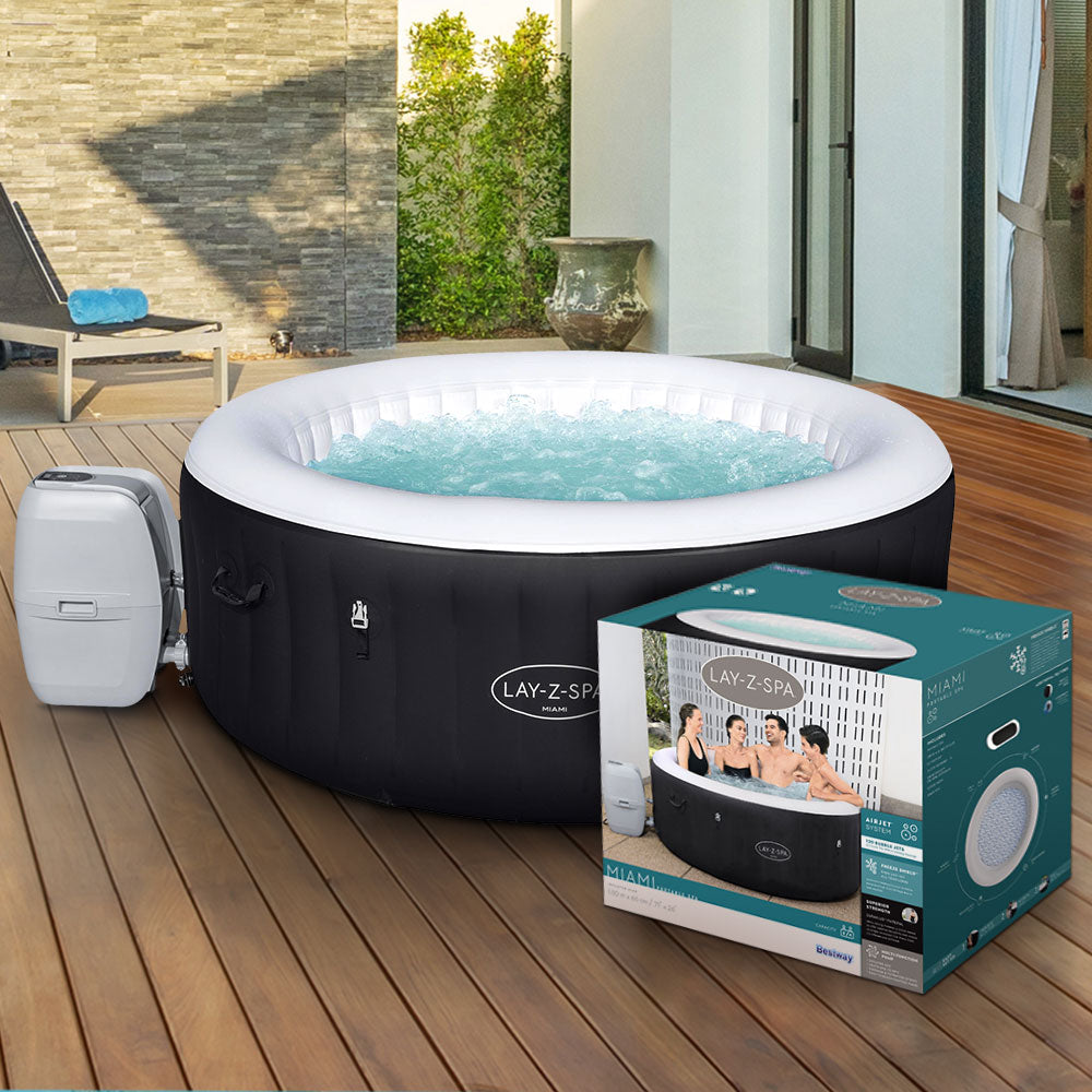 Bestway Inflatable Spa Pool Massage Hot Tub Portable Spa Outdoor Bath Pools