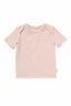 Baby Bonds Light Pink Short Sleeve Tee Cotton Blend Girls Toddler T-Shirt Top