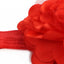 Baby Thin Headband Girl Newborn Toddler Hair Christening Party Flower Red