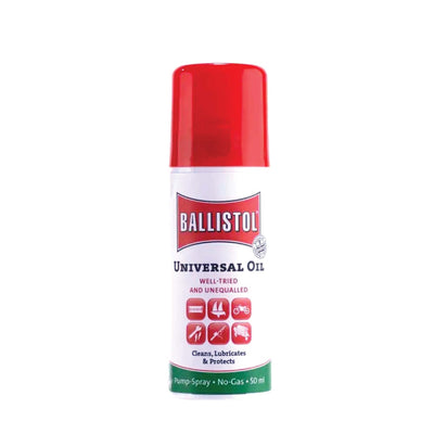 Ballistol 50ml Universal Oil - Lubricant Pump Spray Eco Biodegradable Cleaner