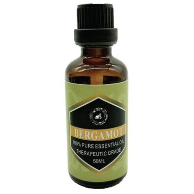 Bergamot Essential Oil 50ml Bottle - Aromatherapy