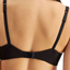 Berlei Barely There Cotton Contour Bra - Black White Soft Powder