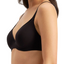 Berlei Barely There Cotton Contour Bra - Black White Soft Powder