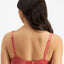 Berlei Barely There T-Shirt Print Underwire Bra Dusty Red Yy4j