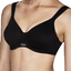 Berlei High Performance Underwire Non Padded Sports Black White Dark Mocha Bra