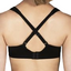 Berlei High Performance Underwire Non Padded Sports Black White Dark Mocha Bra