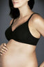 Berlei Womens Barely There Cotton Wirefree Black Maternity Bra