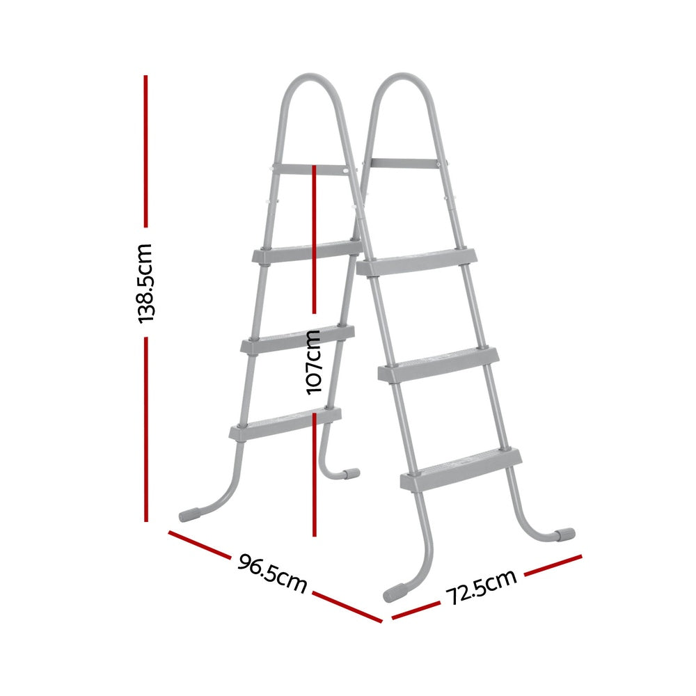 Bestway Above Ground Pool Ladder with Removable Steps