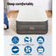 Bestway Single Air Mattress with Built-in Pump Fortech Inflatable Bed 46cm