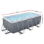 Bestway Swimming Pool 412x201x122cm Steel Frame Pool Set w/Pump Ladder
