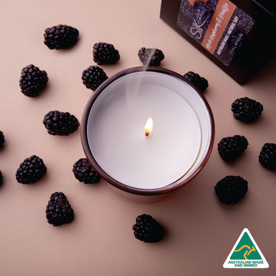 Black Raspberry & Vanilla Natural Soy Candle