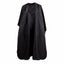 Black Unisex Hairdressing Gown Hair Cutting Cape Barber Salon Chic Equipment