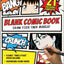 Blank Comic Book: Draw Your Own Manga! Sketchbook Journal Notebook (With 21 Different Templates and Flexible "Trace & Paste" Speech Balloons)