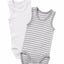 Bonds Baby Boy Girl Cotton 2 Pack Singletsuit Jumpsuit White Pink Blue Grey