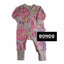 Bonds Baby Girl Roomy Wondersuit Zippy Bodysuit Terry Pink Floral Jumpsuit !