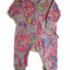 Bonds Baby Girl Roomy Wondersuit Zippy Bodysuit Terry Pink Floral Jumpsuit !