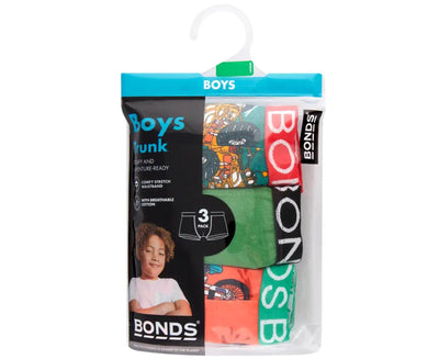 Bonds Boys Kids Underwear 12 Pairs Trunks Boyleg Boxer Shorts Atv Action
